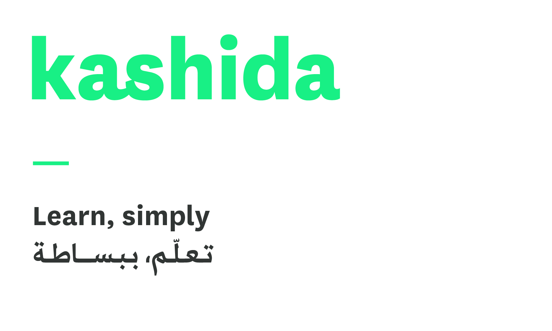 Kashida learning Cover Image